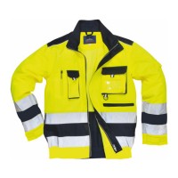 BLUSÃO ALTA VISIBILIDADE AZUL ESC/AMARELO AV TX50
